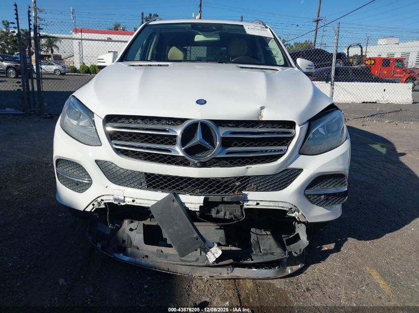 2017 Mercedes-Benz Gle 350 VIN: 4JGDA5JB2HA919091 Lot: 43876205