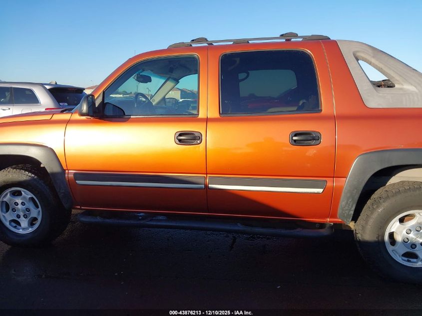 2004 Chevrolet Avalanche 1500 VIN: 3GNEC12T44G313278 Lot: 43876213