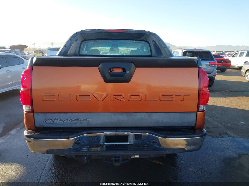 2004 Chevrolet Avalanche 1500 VIN: 3GNEC12T44G313278 Lot: 43876213