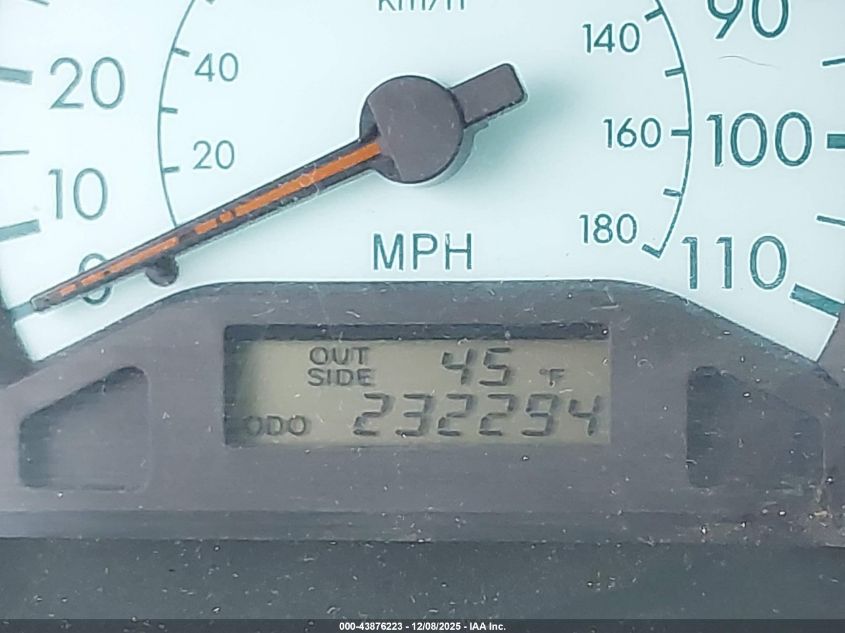 2003 Toyota Corolla Le VIN: 1NXBR32E53Z086956 Lot: 43876223