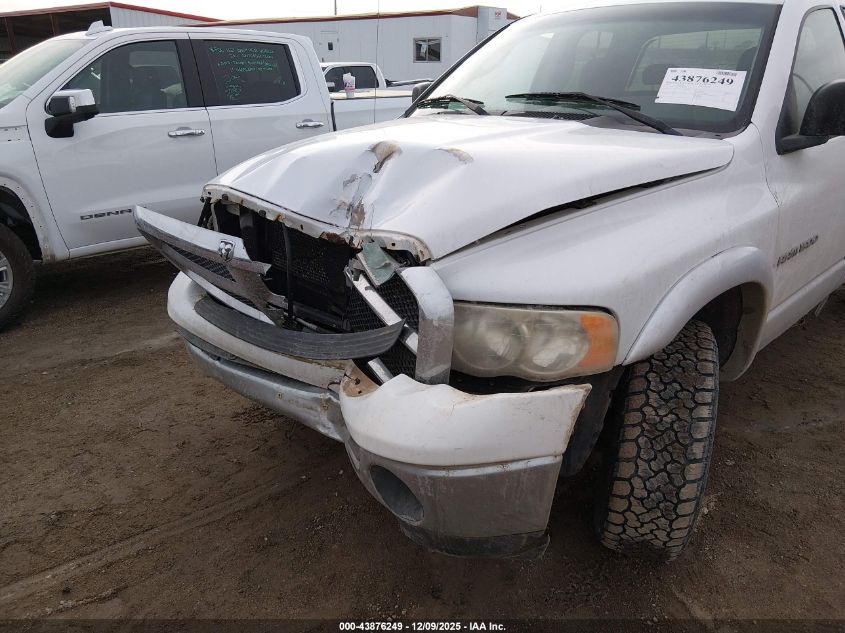 2004 Dodge Ram 1500 Slt/Laramie VIN: 1D7HU18D54S743662 Lot: 43876249
