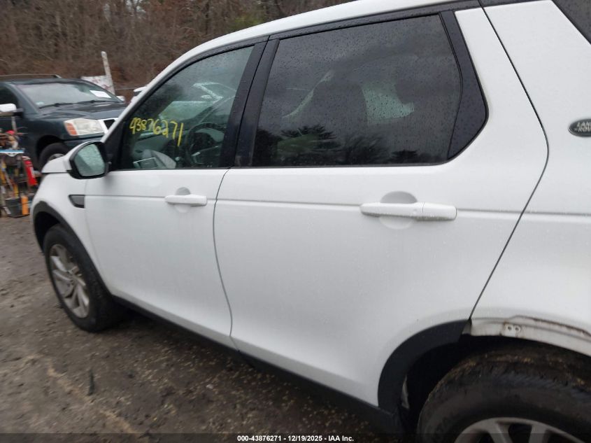 2016 Land Rover Discovery Sport Hse VIN: SALCR2BG0GH616956 Lot: 43876271