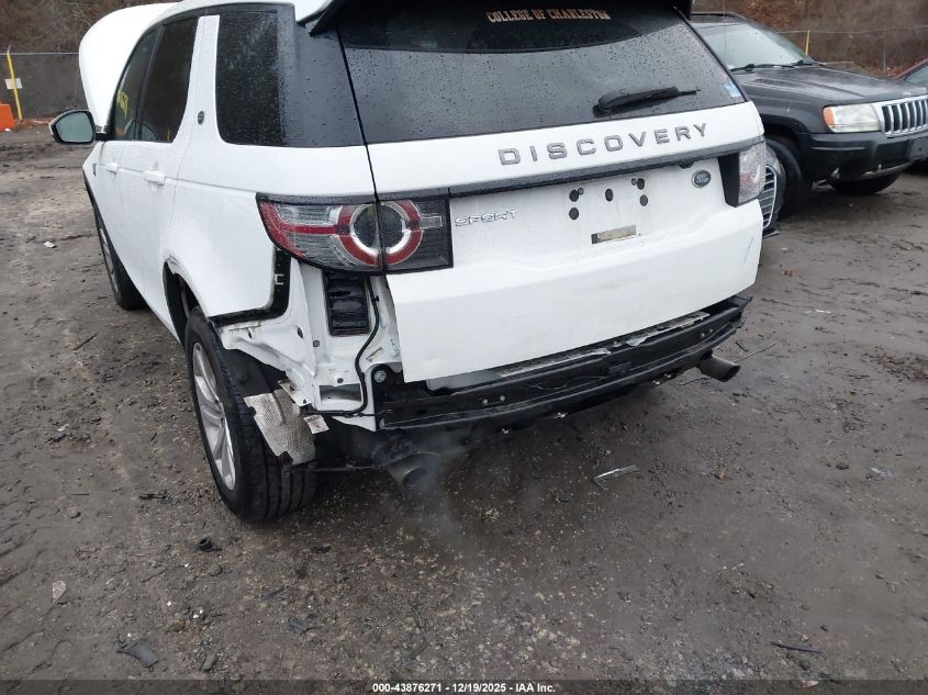 2016 Land Rover Discovery Sport Hse VIN: SALCR2BG0GH616956 Lot: 43876271