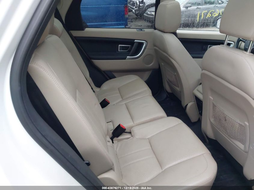 2016 Land Rover Discovery Sport Hse VIN: SALCR2BG0GH616956 Lot: 43876271