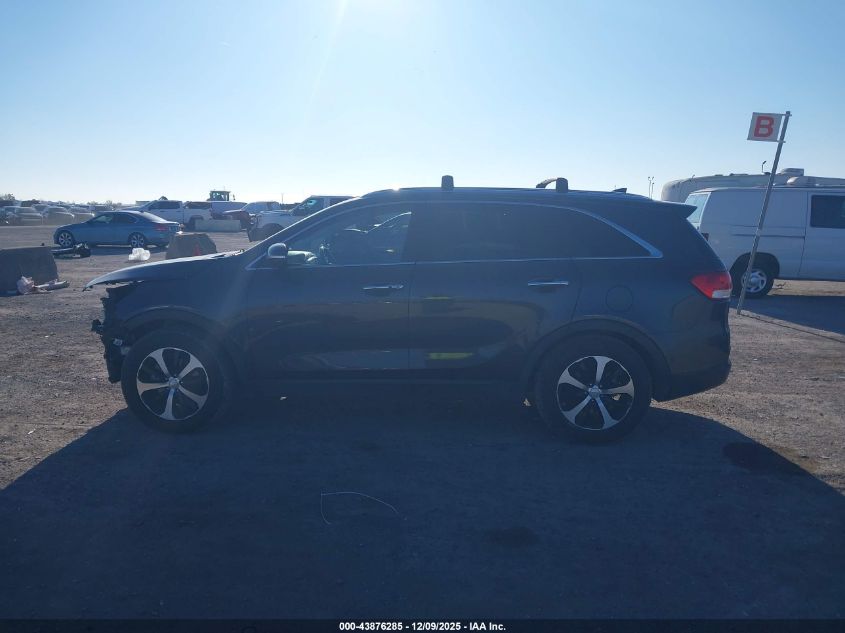2016 Kia Sorento 3.3L Ex VIN: 5XYPH4A59GG161069 Lot: 43876285