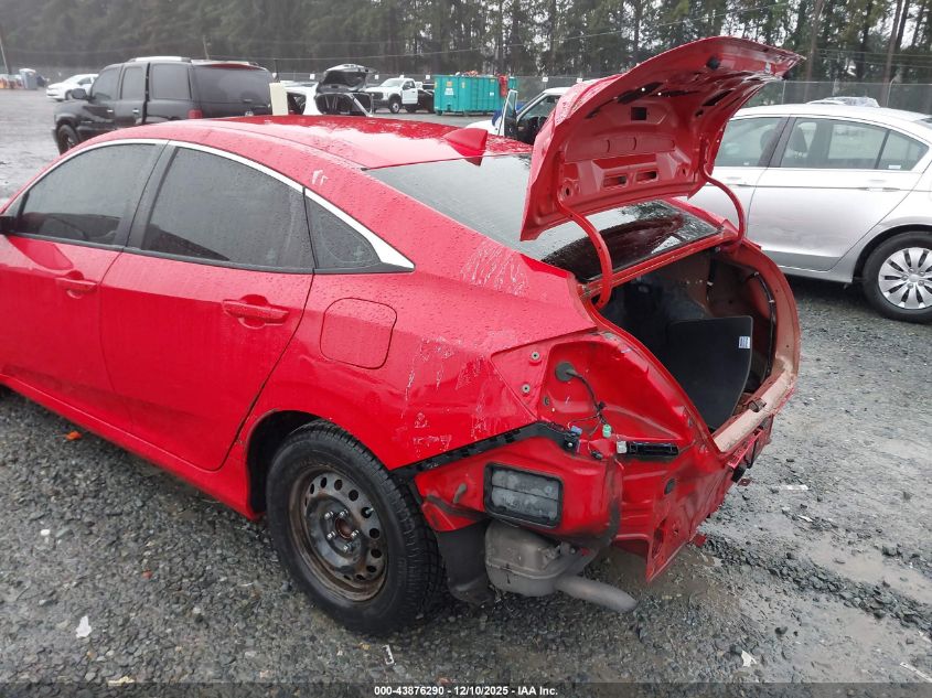 2017 Honda Civic Ex-T VIN: 2HGFC1F3XHH651637 Lot: 43876290