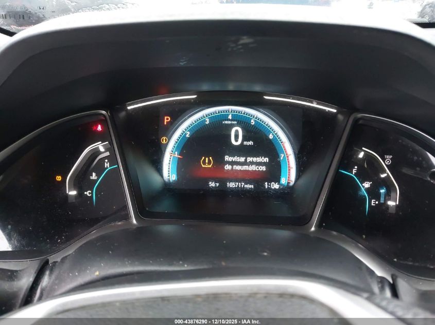 2017 Honda Civic Ex-T VIN: 2HGFC1F3XHH651637 Lot: 43876290