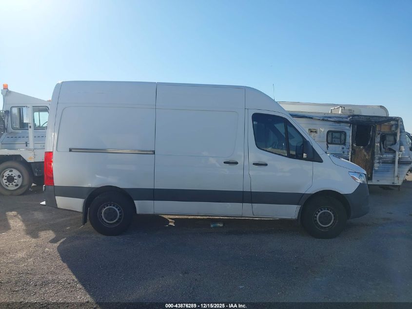 2019 Mercedes-Benz Sprinter 2500 Standard Roof V6 VIN: WD4PF0CD4KP160880 Lot: 43876289