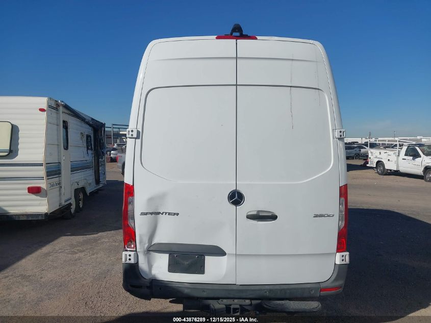 2019 Mercedes-Benz Sprinter 2500 Standard Roof V6 VIN: WD4PF0CD4KP160880 Lot: 43876289