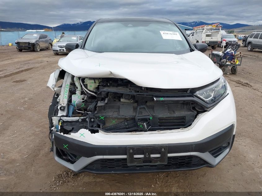 2021 Honda Cr-V Awd Ex-L VIN: 5J6RW2H81ML016458 Lot: 43876301