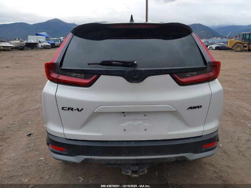 2021 Honda Cr-V Awd Ex-L VIN: 5J6RW2H81ML016458 Lot: 43876301