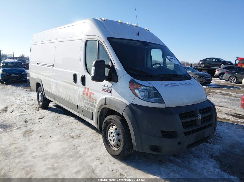 RAM PROMASTER 3500 CARGO VAN HIGH ROOF 159 WB EXT