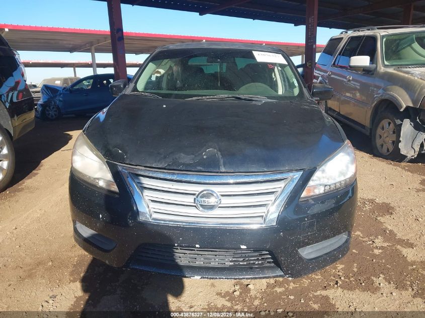 2014 Nissan Sentra S VIN: 3N1AB7AP0EY202405 Lot: 43876327