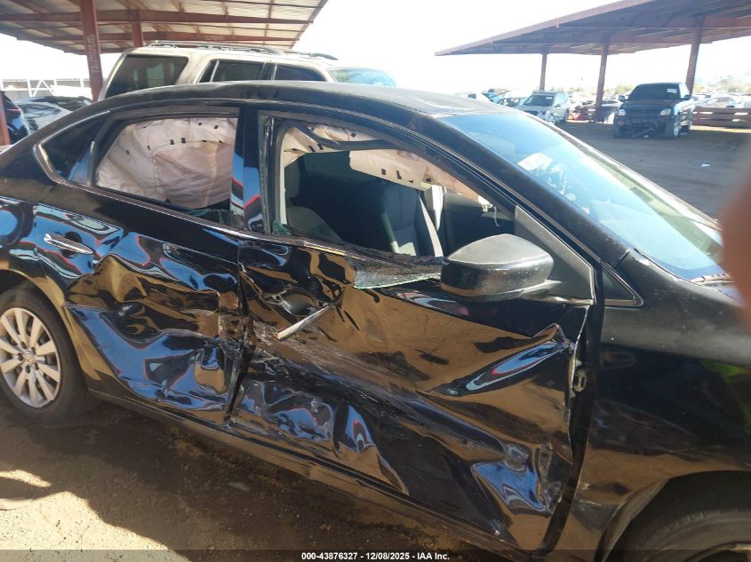 2014 Nissan Sentra S VIN: 3N1AB7AP0EY202405 Lot: 43876327