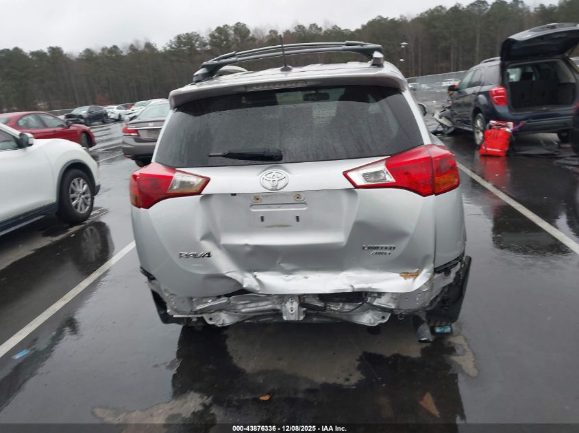 2015 Toyota Rav4 Limited VIN: JTMDFREV5FD154052 Lot: 43876336