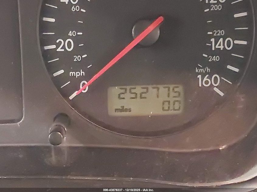 2001 Volkswagen Jetta Gls 1.8L Turbo VIN: 3VWSC29M61M063021 Lot: 43876337