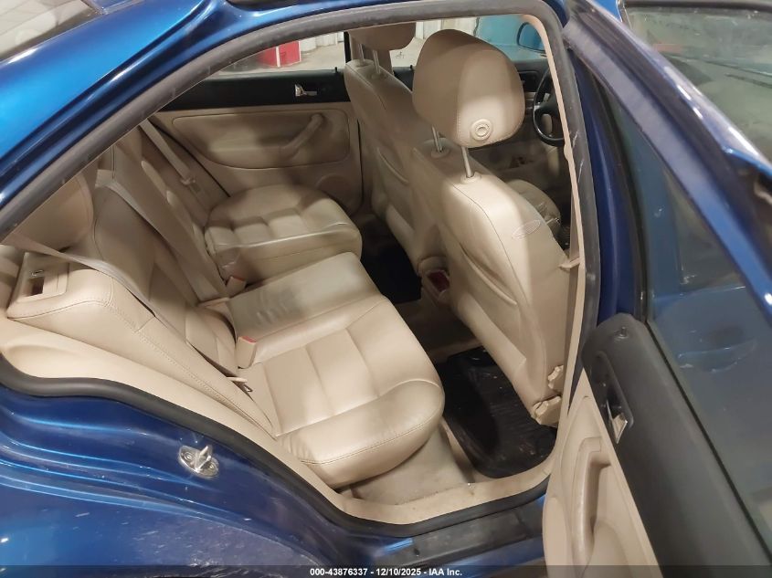 2001 Volkswagen Jetta Gls 1.8L Turbo VIN: 3VWSC29M61M063021 Lot: 43876337