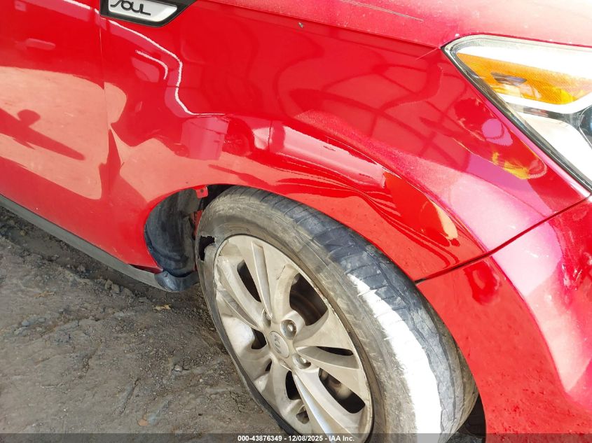 2016 Kia Soul + VIN: KNDJP3A51G7865279 Lot: 43876349