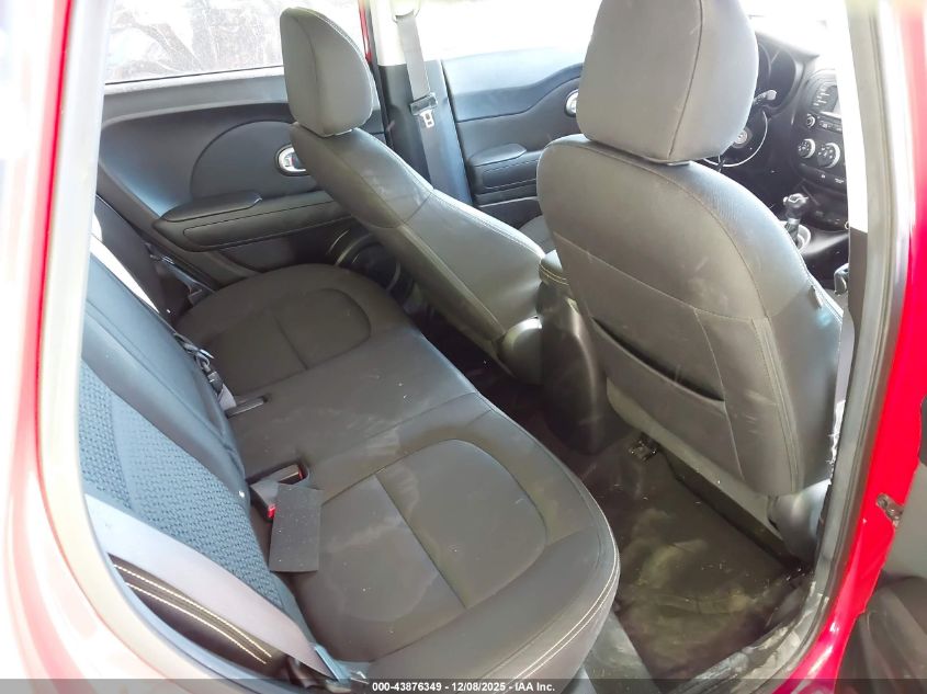 2016 Kia Soul + VIN: KNDJP3A51G7865279 Lot: 43876349