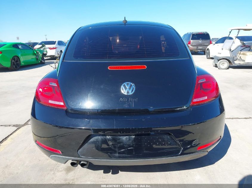 2014 Volkswagen Beetle 1.8T Entry VIN: 3VWF17AT0EM640980 Lot: 43876351