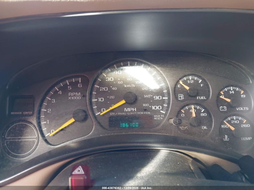 2001 Chevrolet Tahoe Lt VIN: 1GNEK13T91R158627 Lot: 43876352