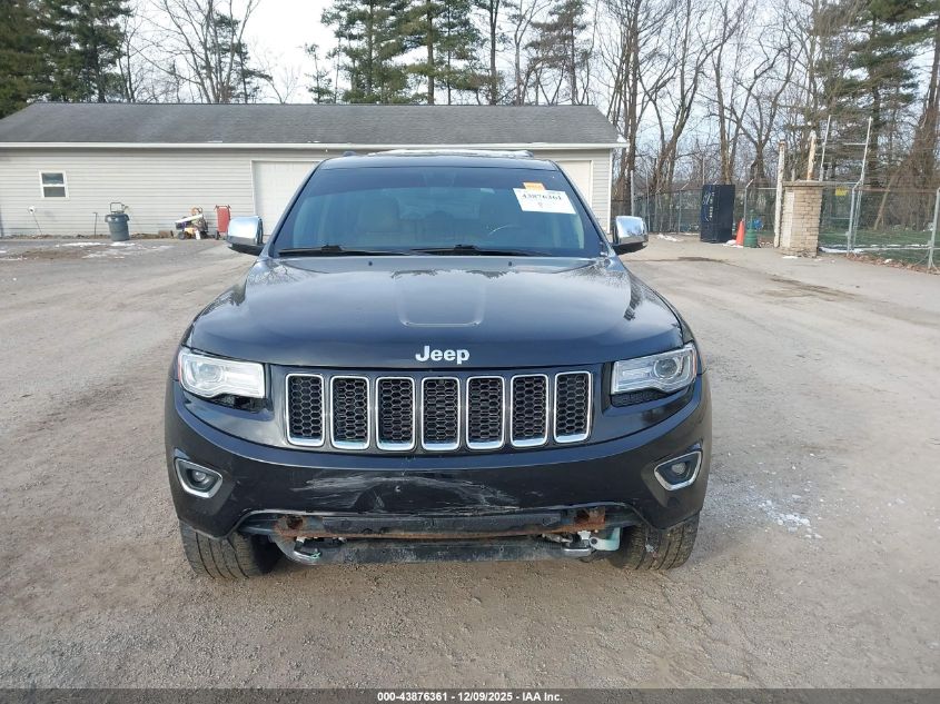 2014 Jeep Grand Cherokee Overland VIN: 1C4RJFCG2EC479608 Lot: 43876361