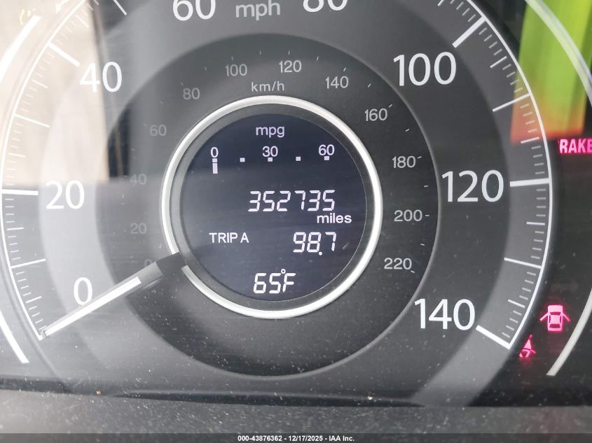 2013 Honda Cr-V Ex VIN: 3CZRM3H57DG703409 Lot: 43876362