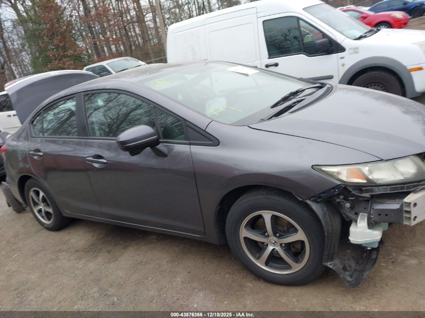 2015 Honda Civic Se VIN: 2HGFB2F72FH556661 Lot: 43876366