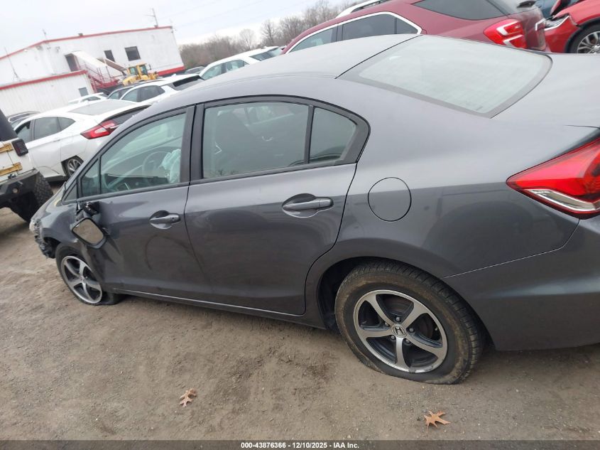 2015 Honda Civic Se VIN: 2HGFB2F72FH556661 Lot: 43876366