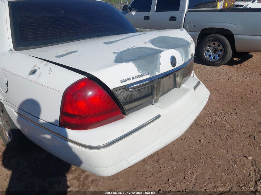 2008 Mercury Grand Marquis Gs VIN: 2MEFM74V28X607221 Lot: 43876373