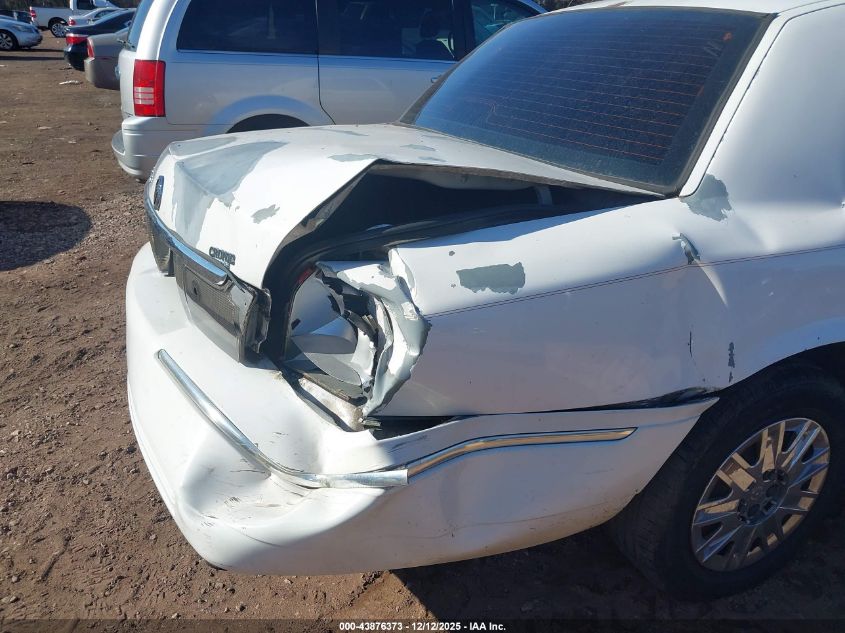 2008 Mercury Grand Marquis Gs VIN: 2MEFM74V28X607221 Lot: 43876373