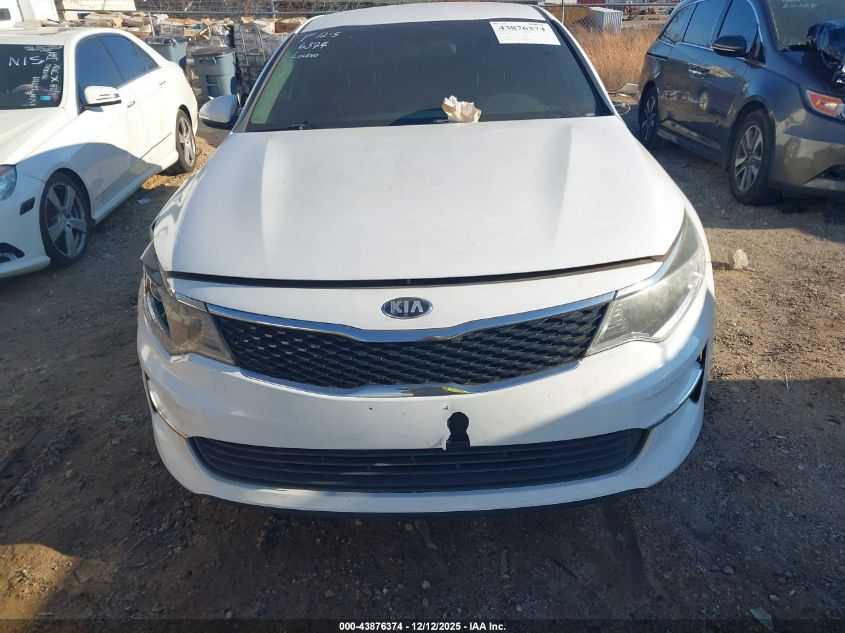 2018 Kia Optima Lx VIN: 5XXGT4L37JG219413 Lot: 43876374