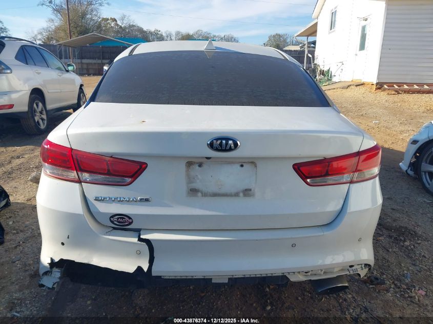 2018 Kia Optima Lx VIN: 5XXGT4L37JG219413 Lot: 43876374