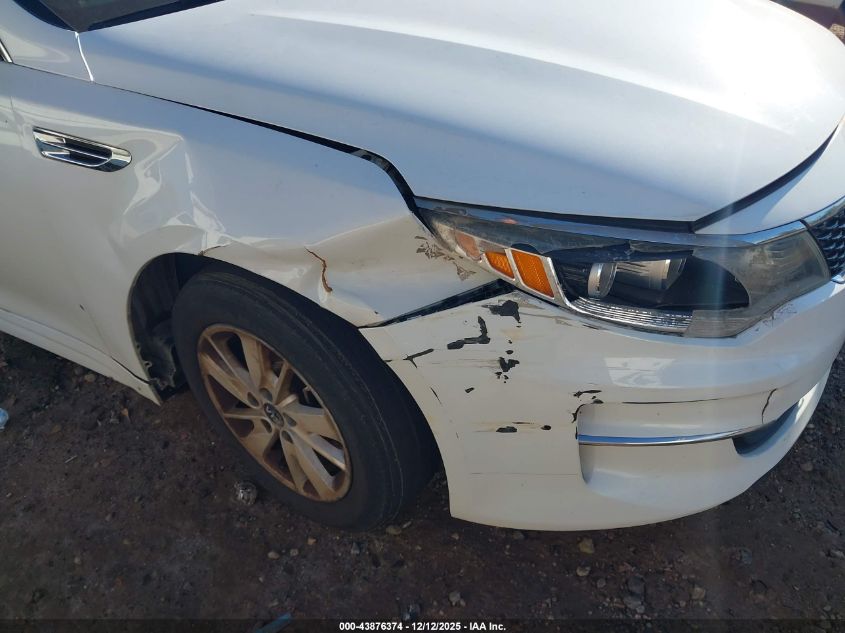 2018 Kia Optima Lx VIN: 5XXGT4L37JG219413 Lot: 43876374