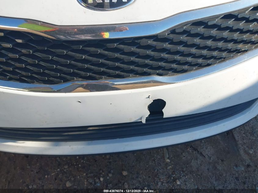 2018 Kia Optima Lx VIN: 5XXGT4L37JG219413 Lot: 43876374