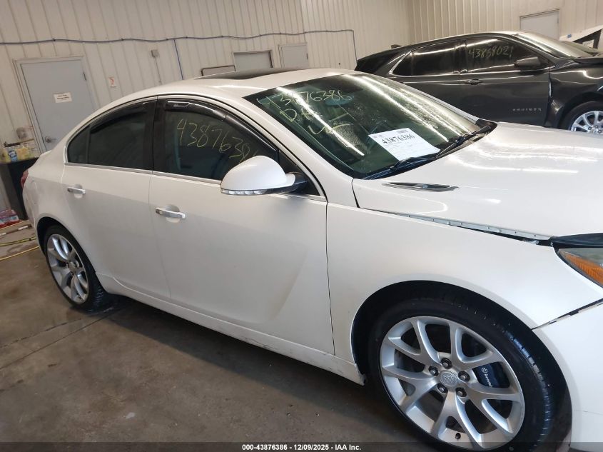 2012 Buick Regal Gs VIN: 2G4GV5GV4C9202568 Lot: 43876386