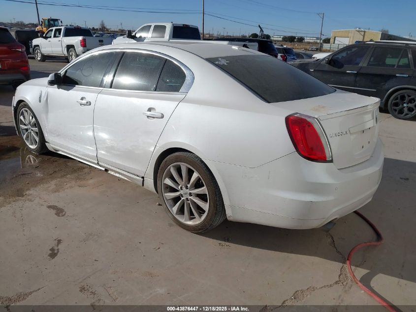 2011 Lincoln Mks Ecoboost VIN: 1LNHL9FT4BG611400 Lot: 43876447