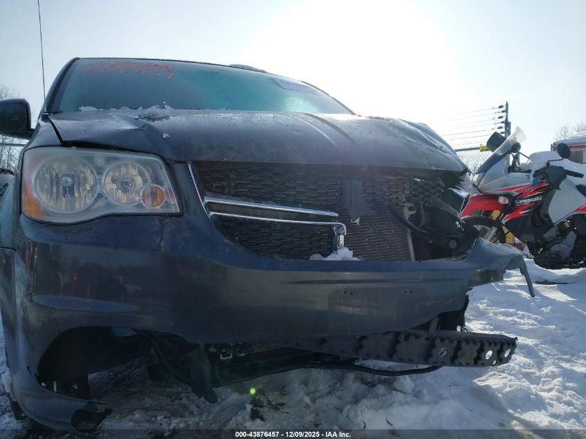 2012 Dodge Grand Caravan Sxt VIN: 2C4RDGCG2CR258673 Lot: 43876457