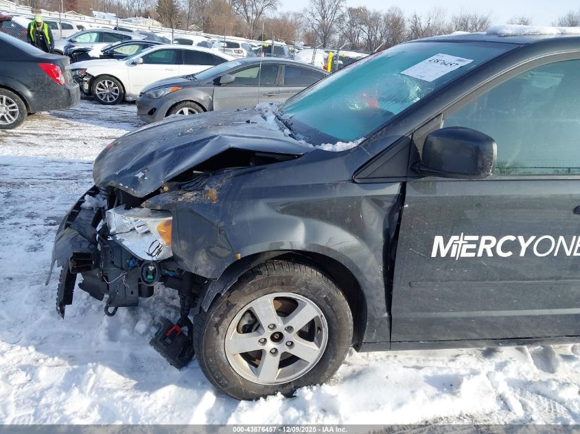 2012 Dodge Grand Caravan Sxt VIN: 2C4RDGCG2CR258673 Lot: 43876457