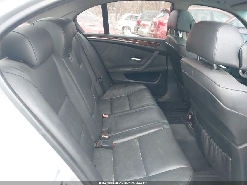 2008 BMW 528I VIN: WBANU53508CT02619 Lot: 43876458