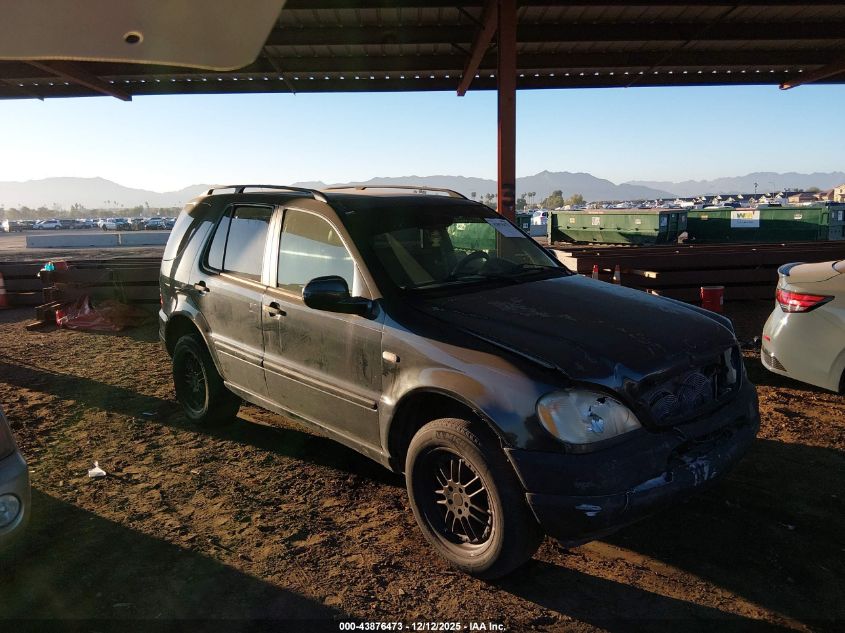 1999 Mercedes-Benz Ml 320 VIN: 4JGAB54E3XA055253 Lot: 43876473
