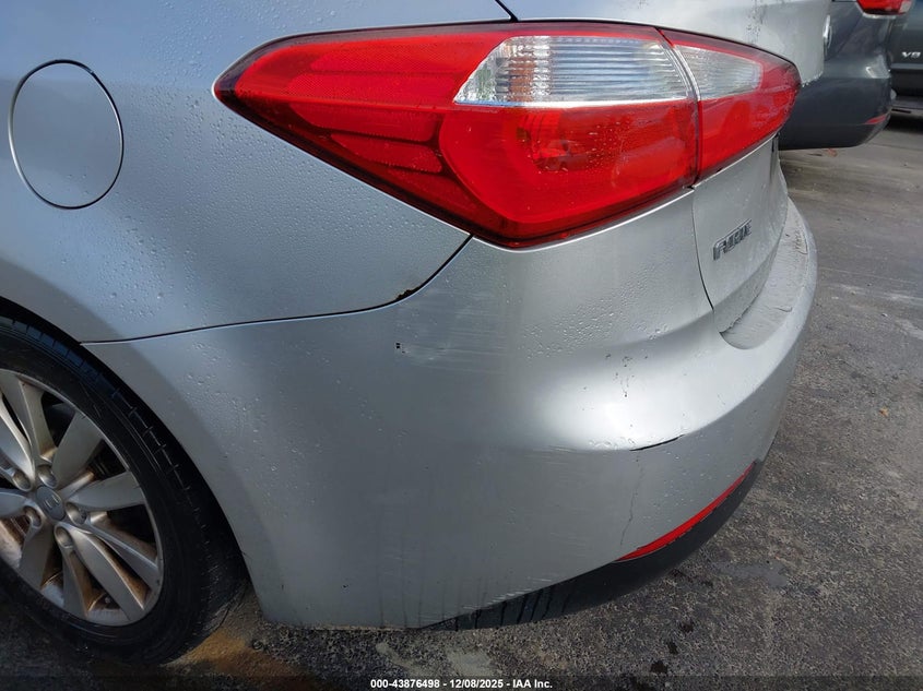 KNAFX4A80F5308912 2015 KIA FORTE photo no. 6