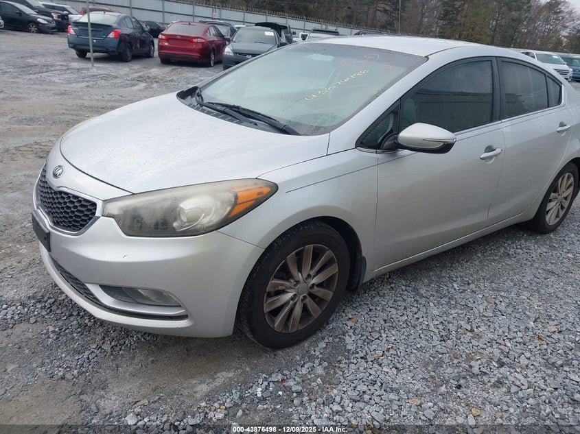 KNAFX4A80F5308912 2015 KIA FORTE photo no. 2