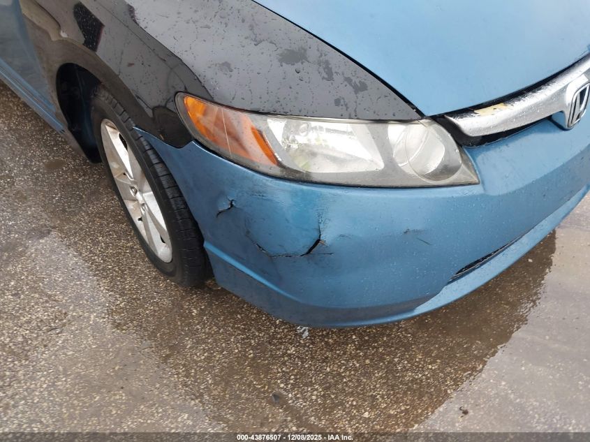 2008 Honda Civic Lx VIN: 2HGFA16568H536184 Lot: 43876507