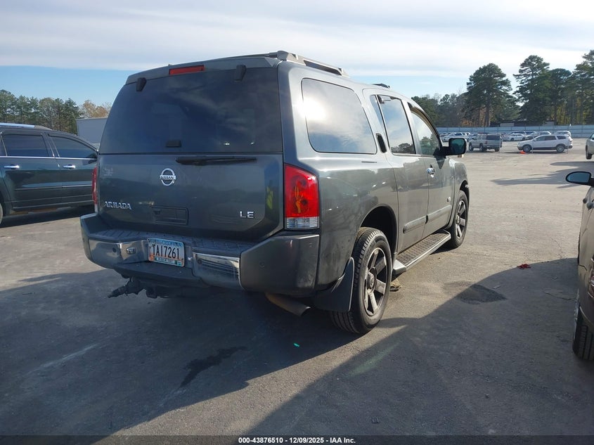 5N1AA08A55N740132 2005 NISSAN ARMADA photo no. 4