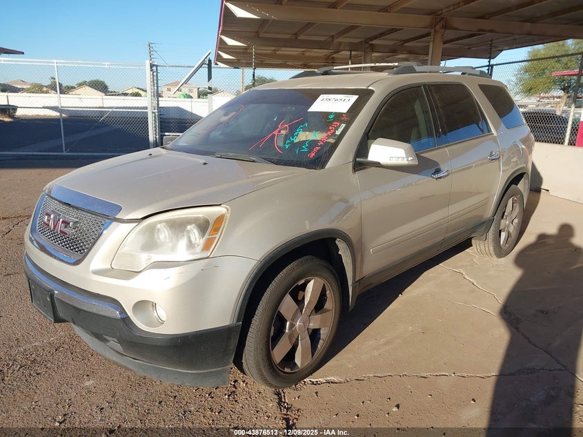 Vin: 1gkkvred0cj236953, lot: 44372065, gmc acadia slt-1 20122