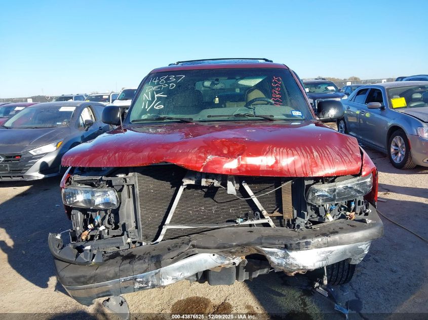 2002 Chevrolet Tahoe Ls VIN: 1GNEC13Z12R183296 Lot: 43876525