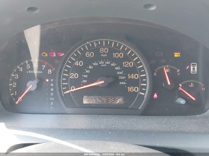 2004 Honda Accord 2.4 Lx VIN: 1HGCM56324A094318 Lot: 43876540