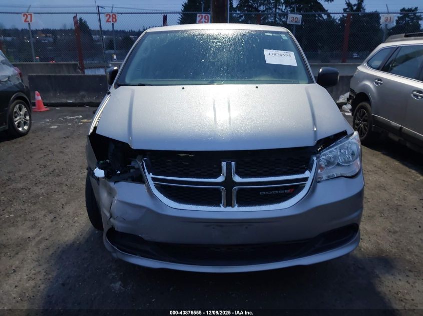 2018 Dodge Grand Caravan Se VIN: 2C4RDGBG0JR203525 Lot: 43876555
