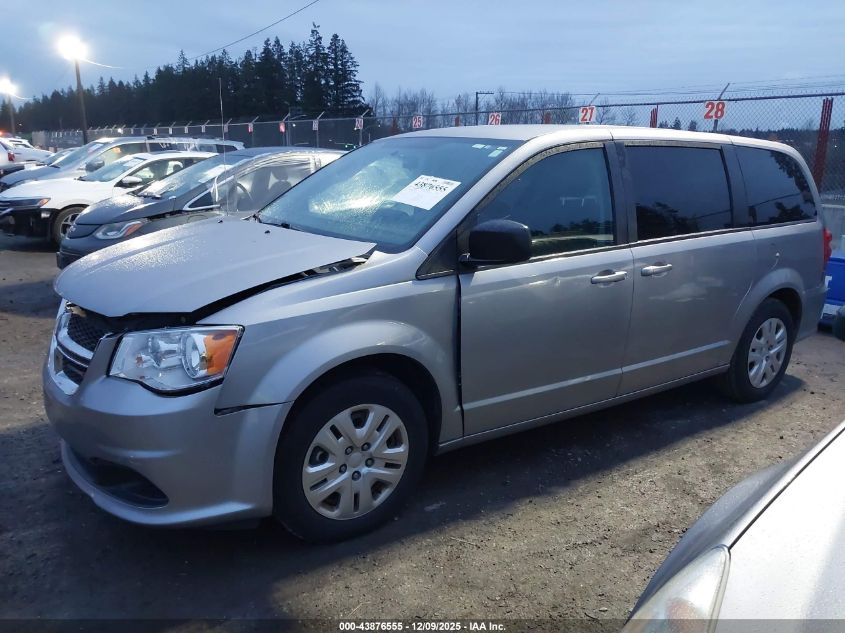 2018 Dodge Grand Caravan Se VIN: 2C4RDGBG0JR203525 Lot: 43876555